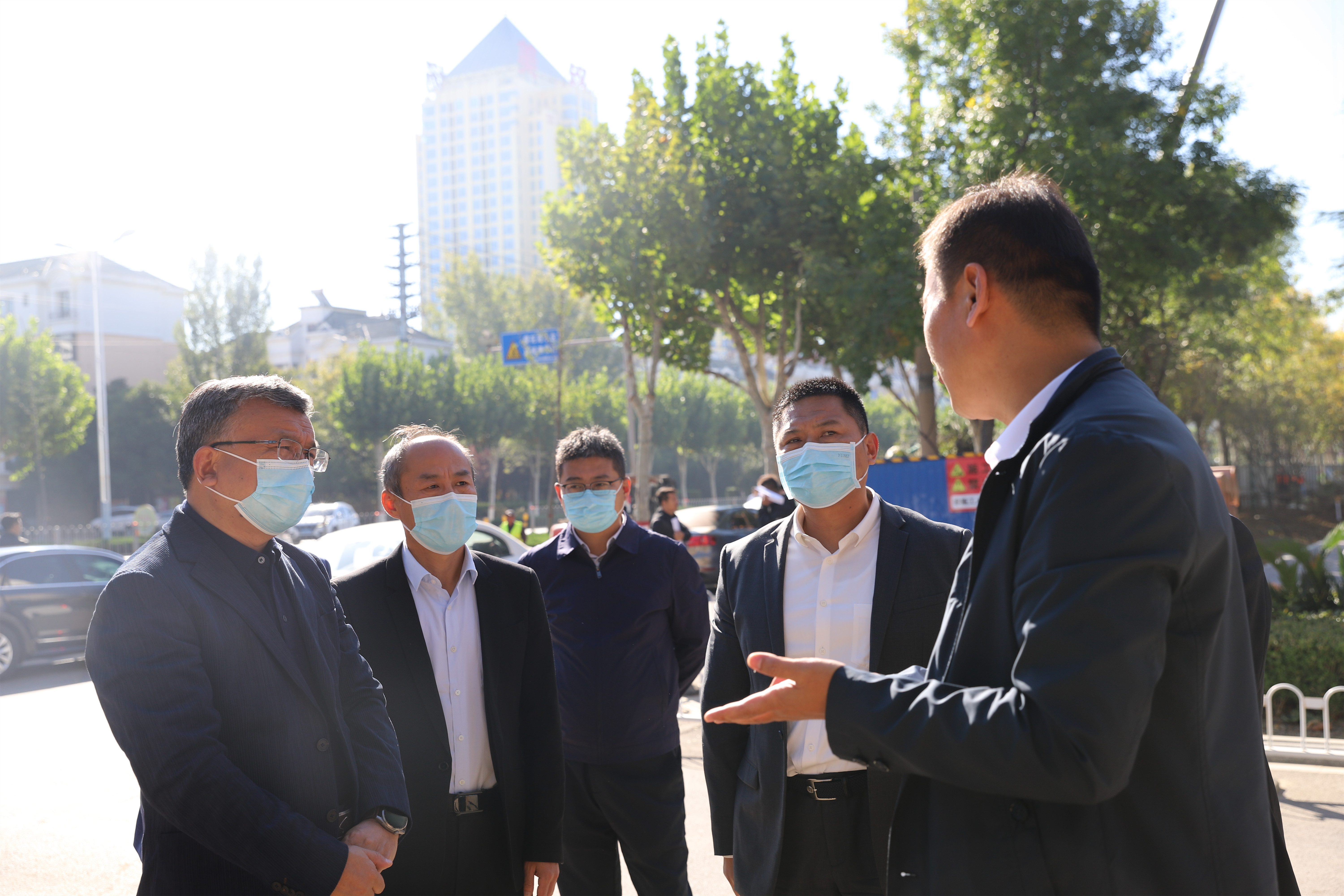 【集团动态】张传纲副市长调研重点项目
