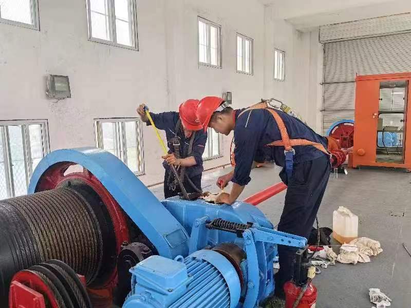 湖东堤辛安河闸汛前维保