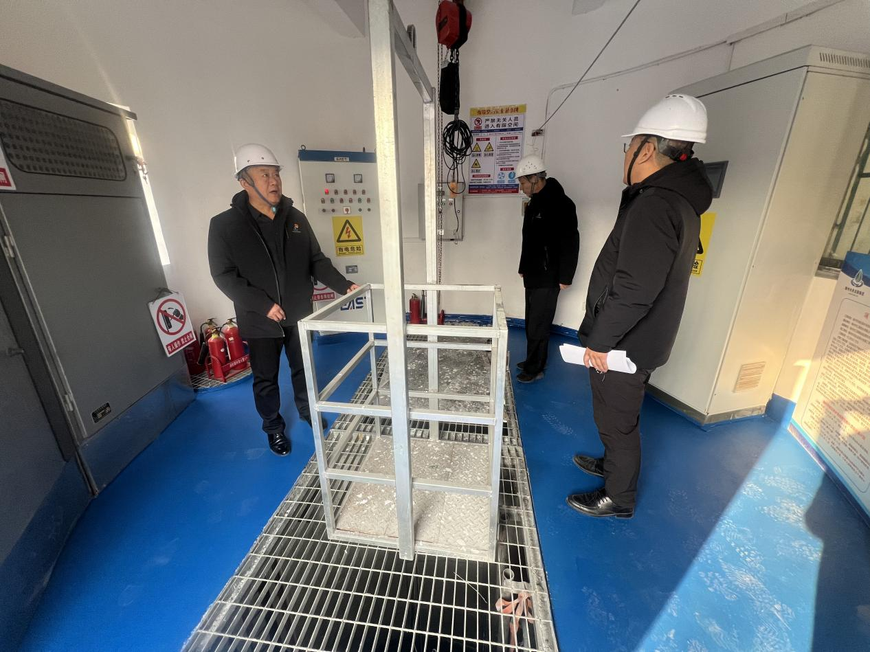 【集团动态】市汇通排水有限公司开展冬季泵站设备安全检查工作