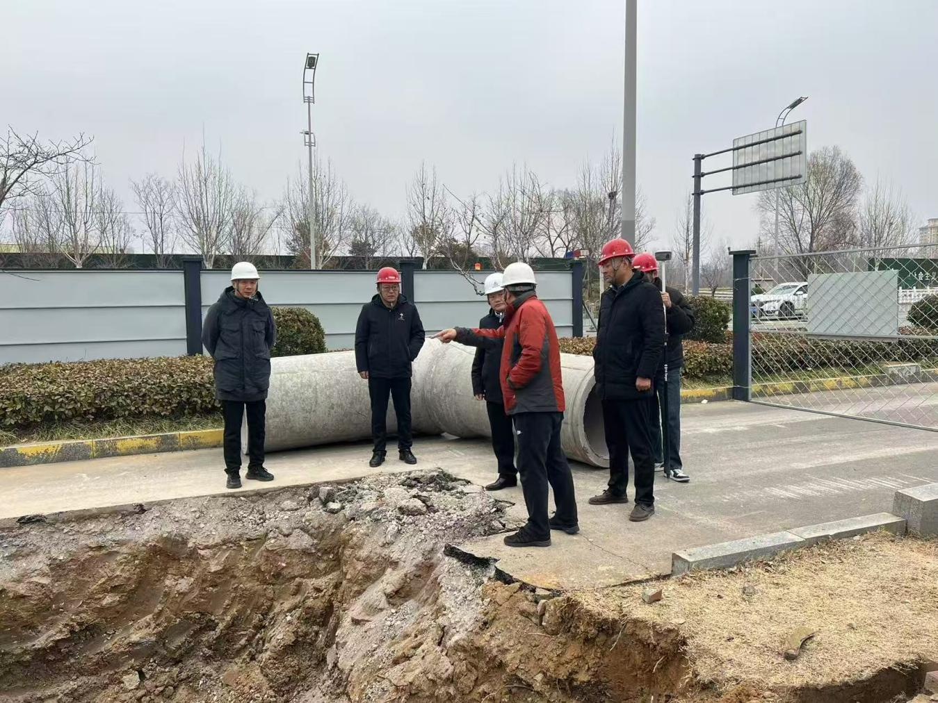 【集团动态】高效推进积水点改造工程  全面打响防汛备汛攻坚战