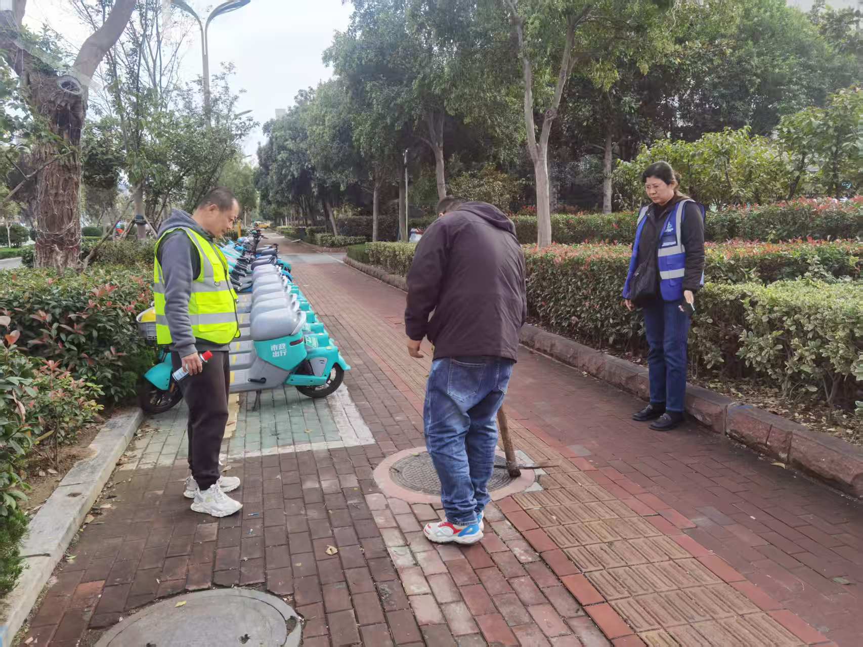 城区供水窨井盖排查