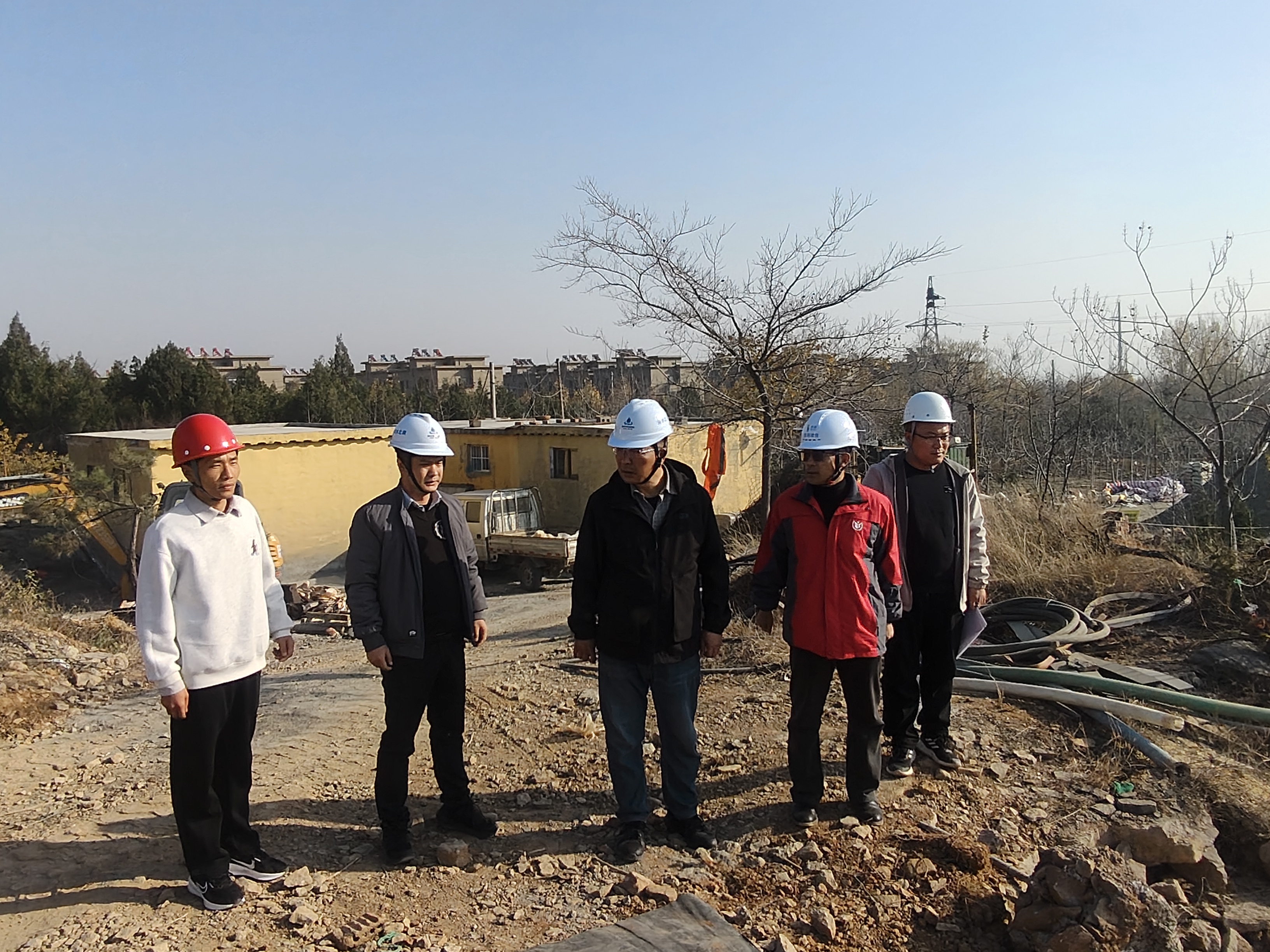 国润公司开展湖水东调应急保障调蓄水池专项安全检查