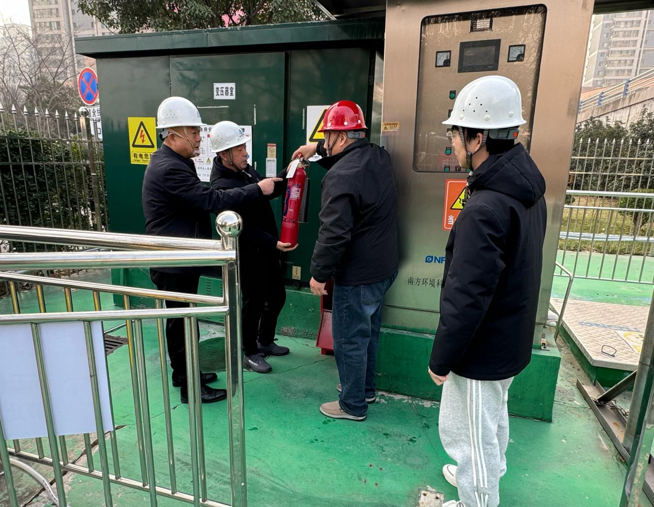 【集团动态】紧绷安全弦 把好节前关——市水务发展集团汇通排水有限公司开展节前安全生产专项检查