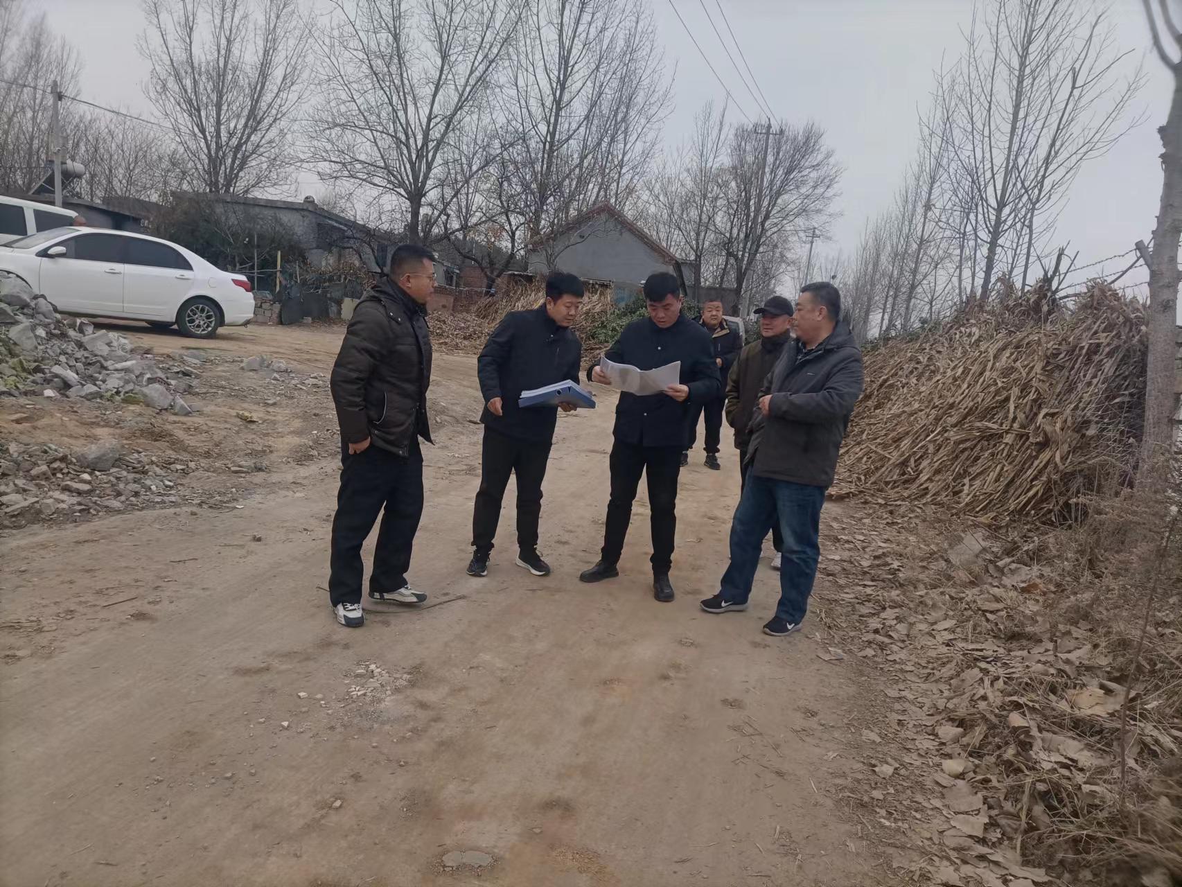 现场对接高速集团木石水厂顶管施工情况