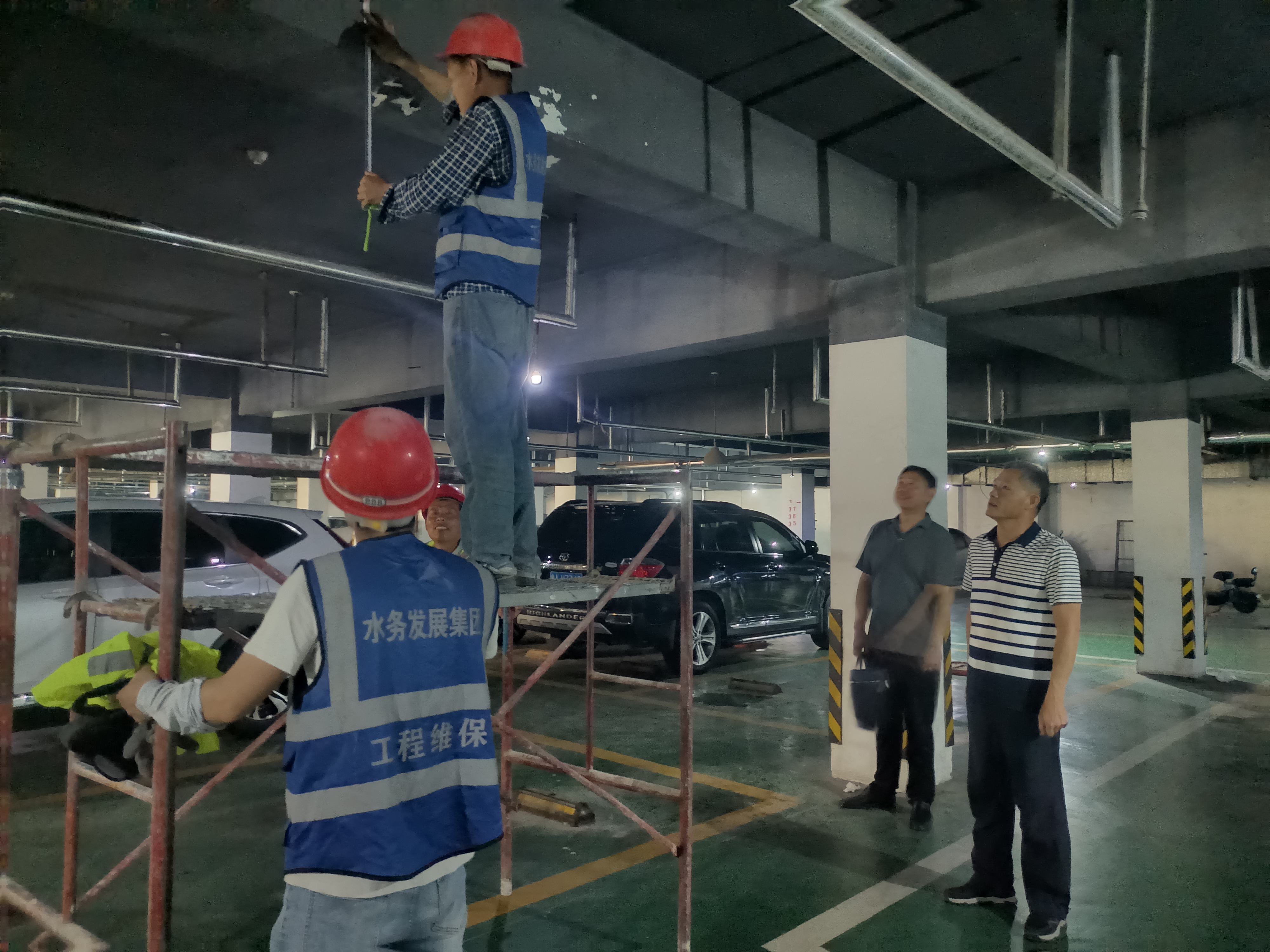 爱家豪庭小区高品质直饮水主管道安装施工