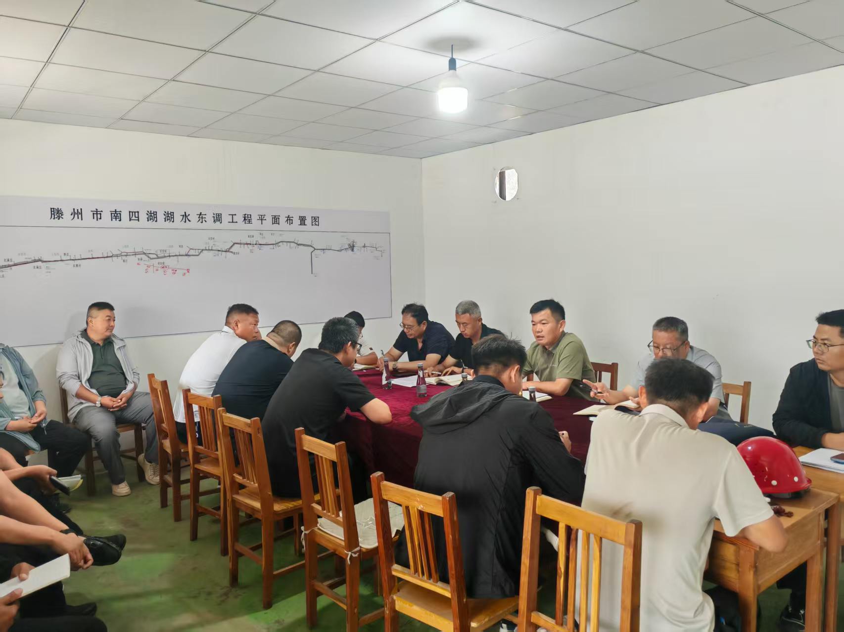 中辉公司召开湖水东调工程推进会