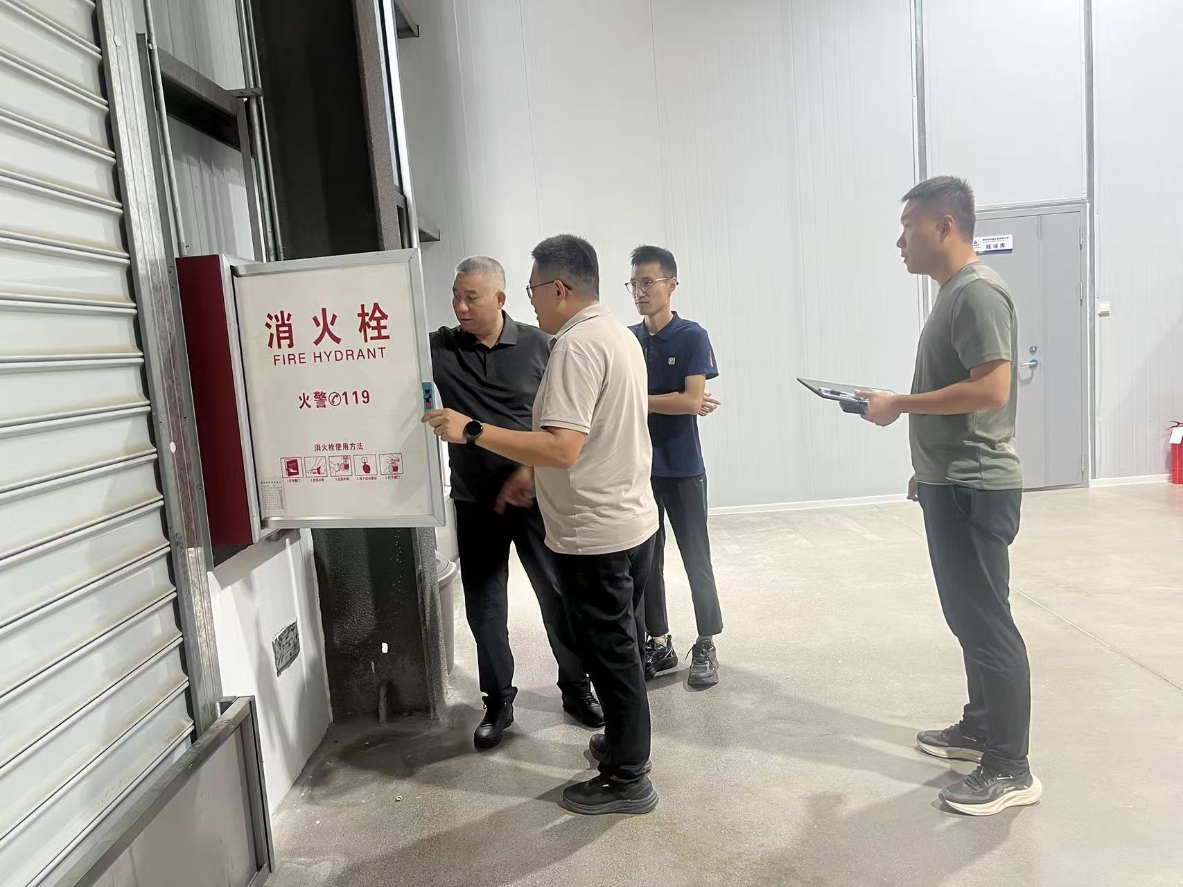 集团企业运营部联合中晟公司开展安全生产专项检查